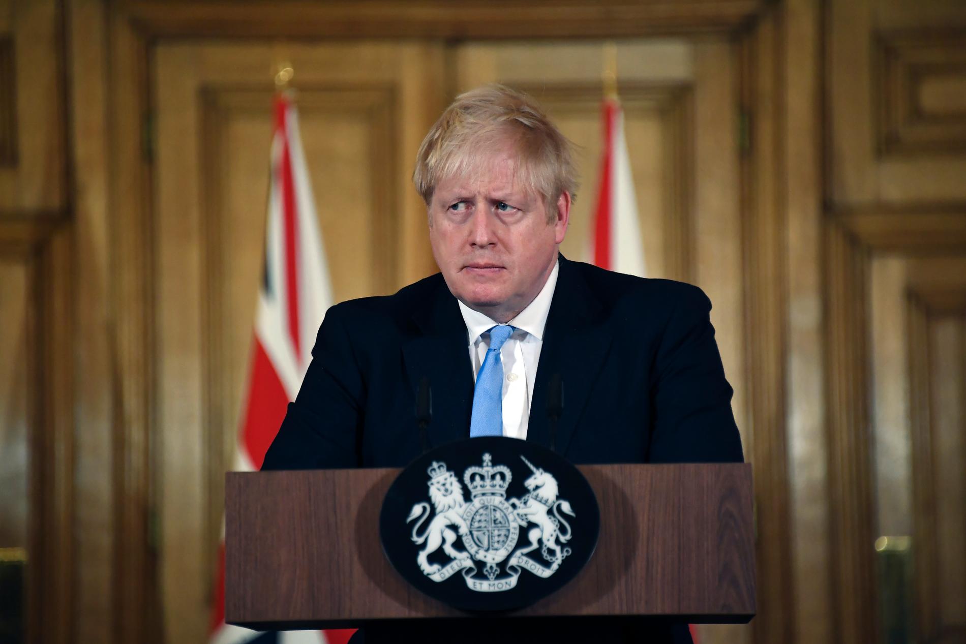 Boris Johnson, premiärminister i Storbritannien.