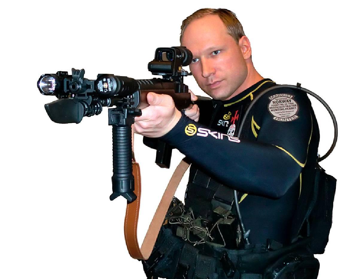 marxistjägaren Anders Behring Breivik poserar i sitt manifest med emblemet ”Marxist hunter” på vänster axel. Marxismen har emellertid länge jagats i läroplaner, på bästa sändningstid och i ändlösa spaltmetrar, skriver Kjartan Fløgstad.
