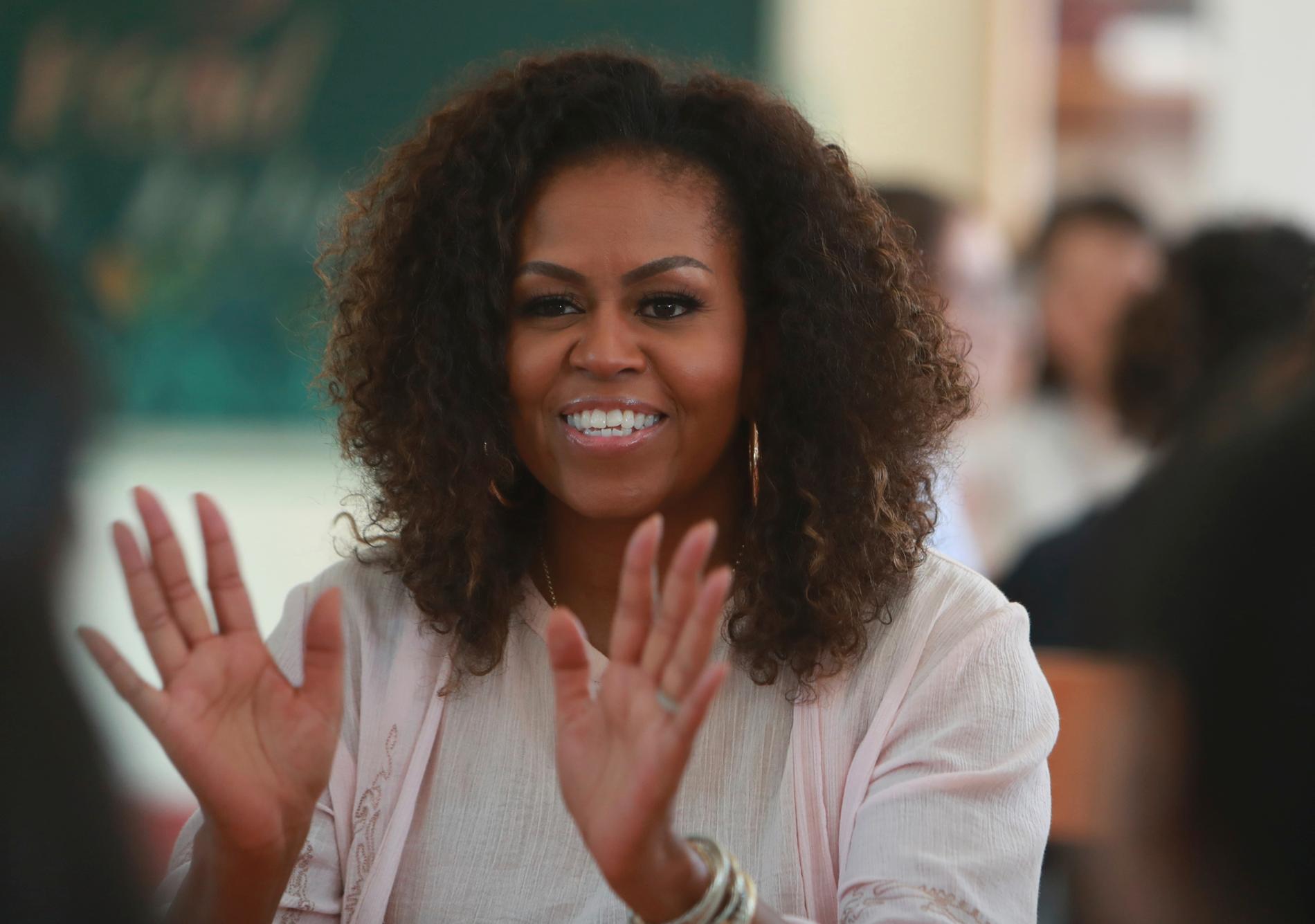 Michelle Obama är klar för ett nytt gästspel i en amerikansk komediserie. Arkivbild.