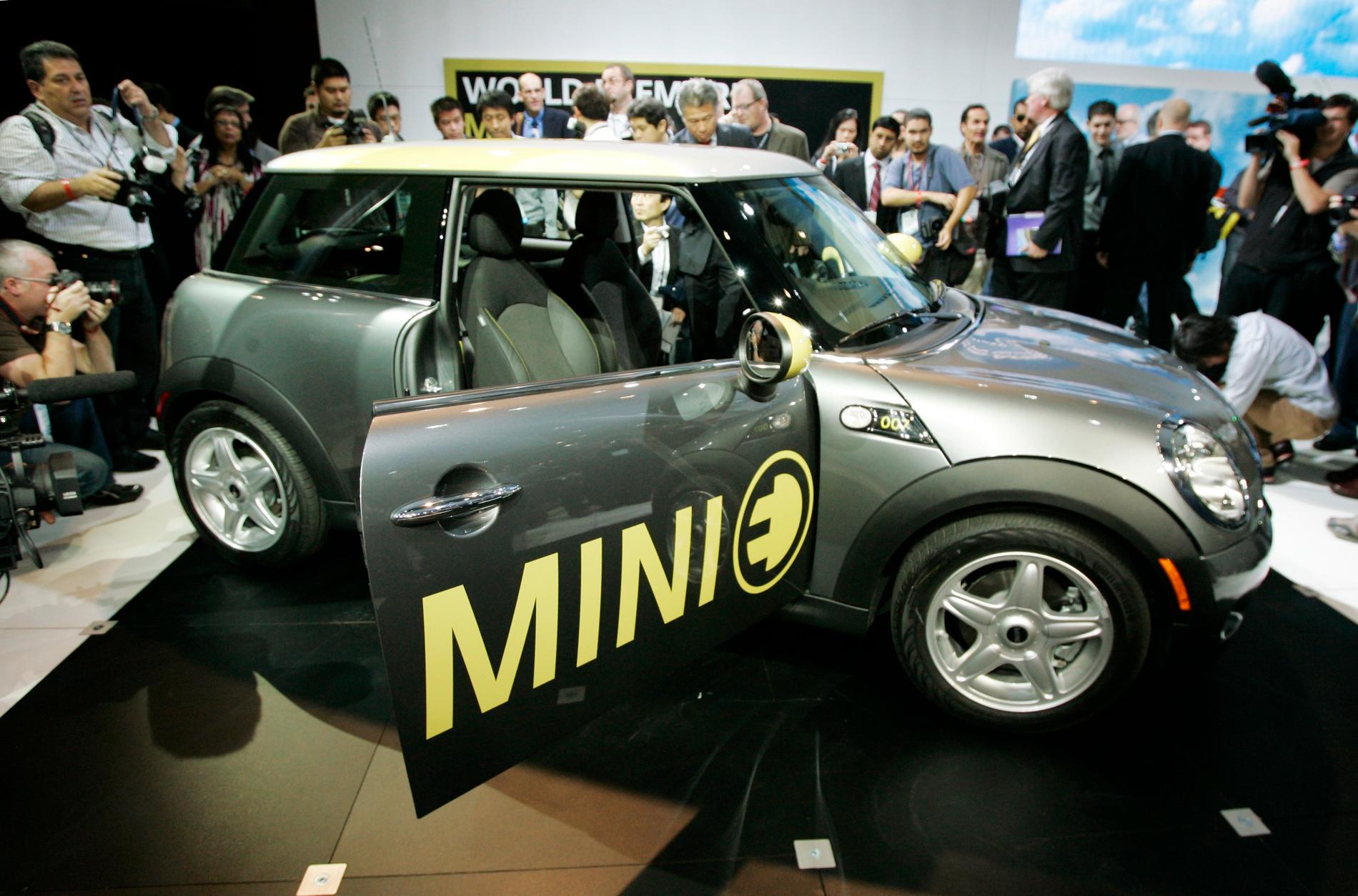 BMW:s Mini har redan elbilsvarianter på sina bilar till salu. Arkivbild.