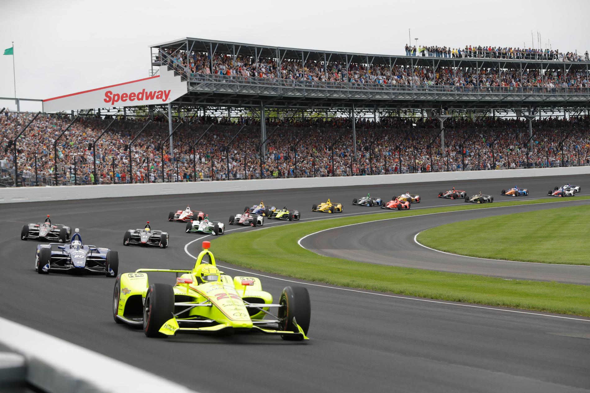 Indy 500 skjuts upp till augusti. Arkivbild.