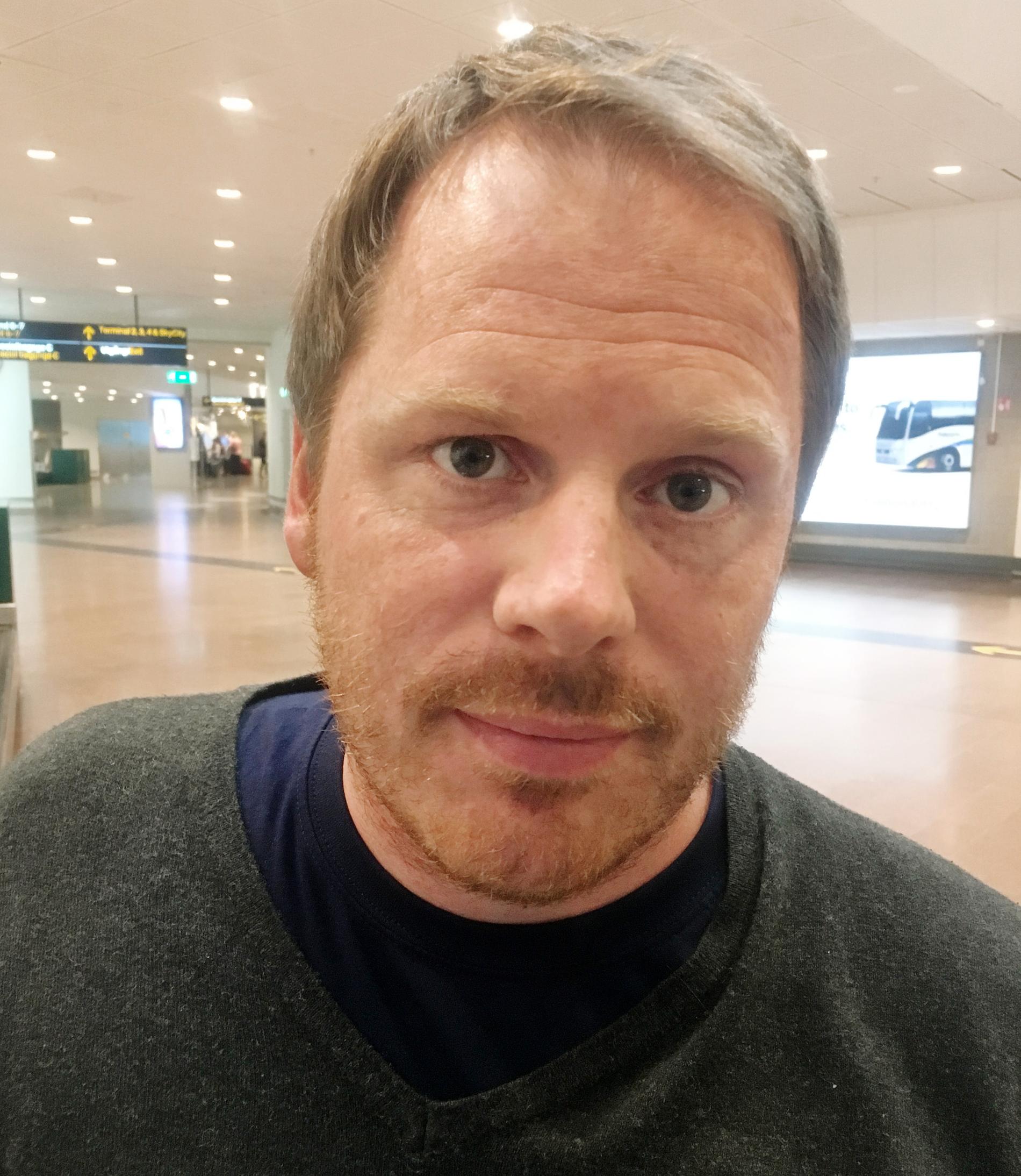 Björne Lindberg var på plats när knivmannen gick till attack i Hurghada.