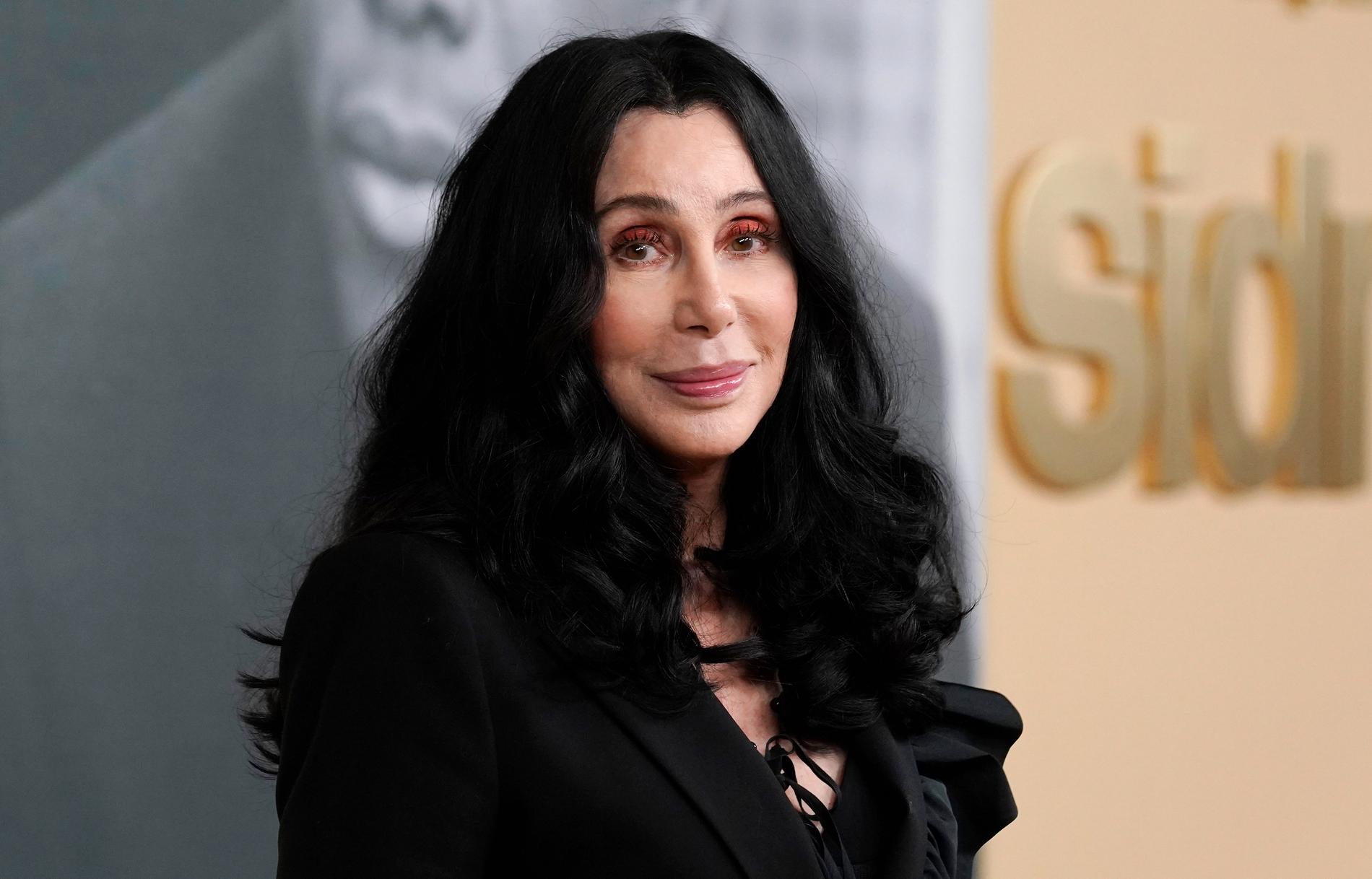 Cher på filmpremiär 2022. Arkivbild.