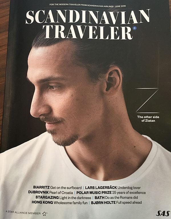 Omslaget till Scandinavian Traveller.