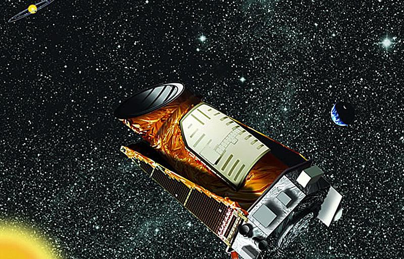 Illustration av Kepler-teleskopet.