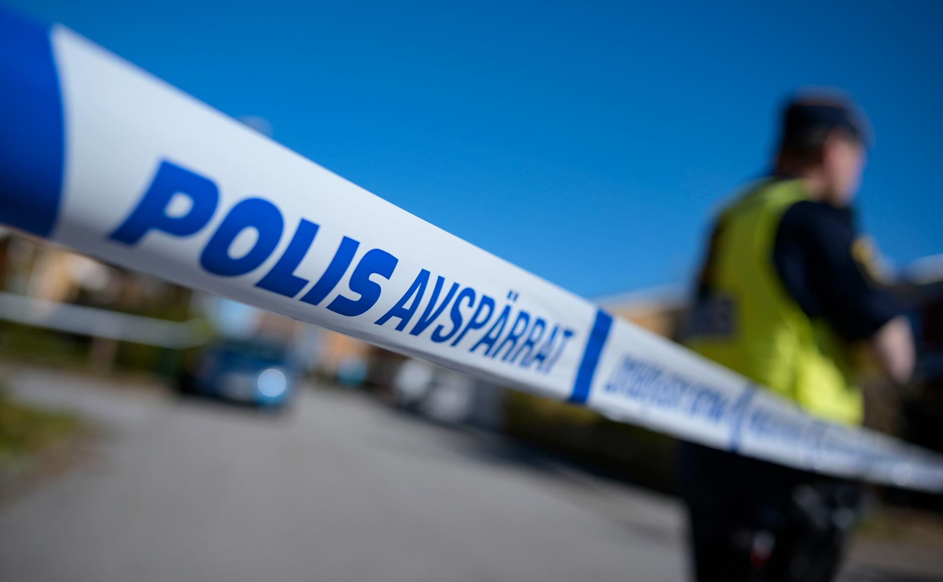 En man skottskadades i Västerås på söndagskvällen och fick lindriga skador. Arkivbild.
