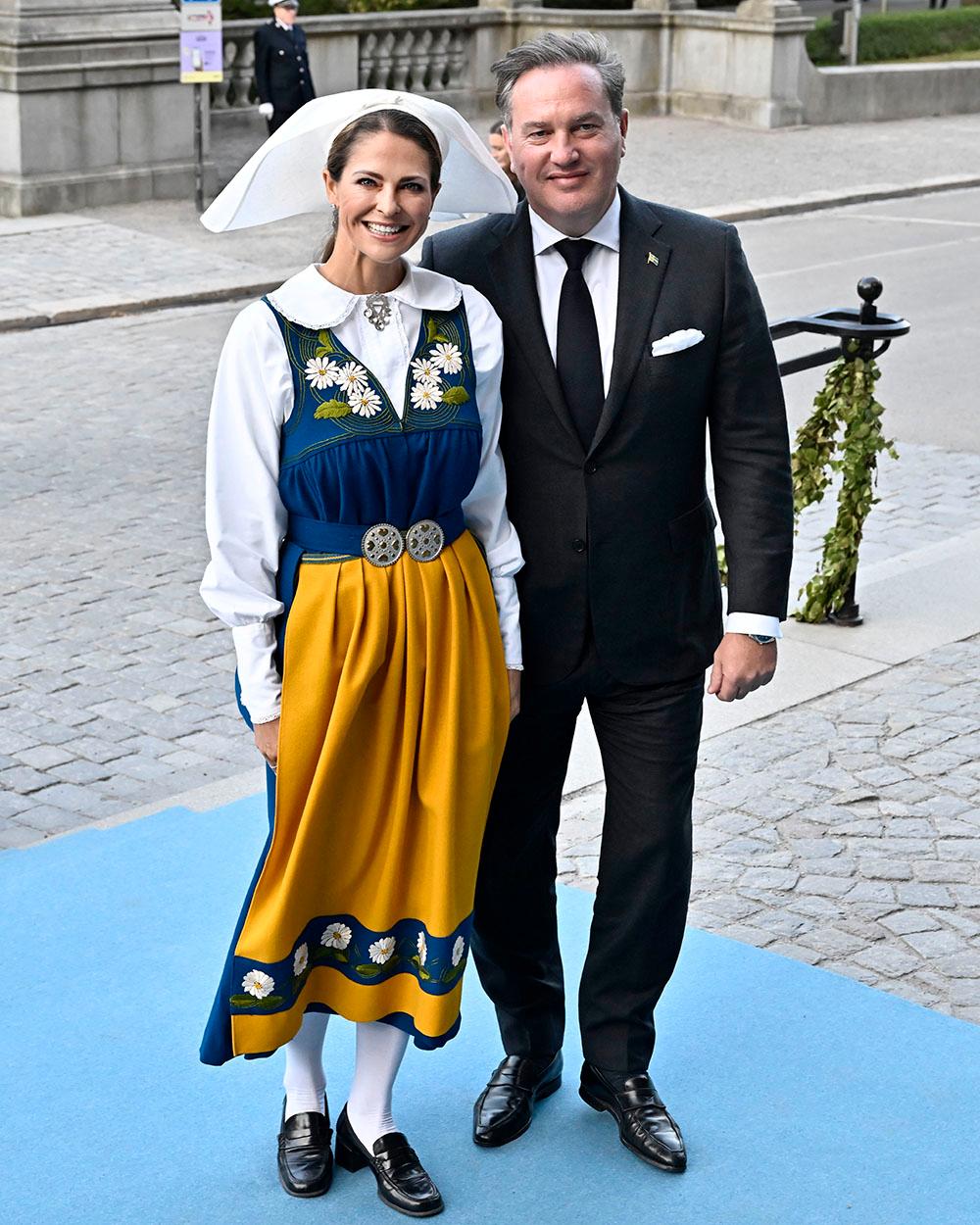 Prinsessan Madeleine och Chris O’Neill på svenska nationaldagen vid Moderna Museet. 