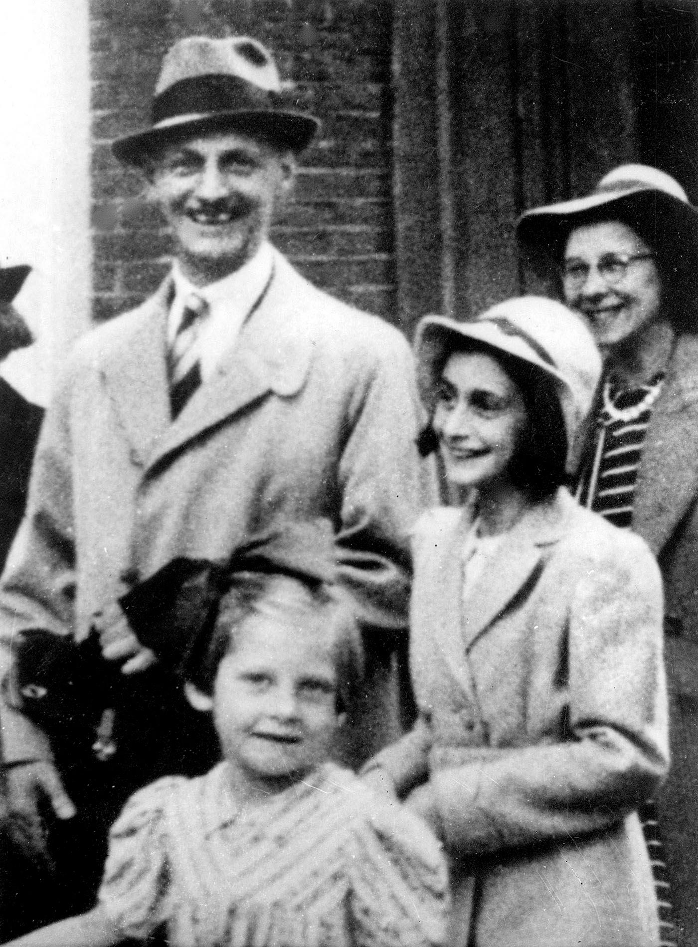 Anne Franks pappa Otto Frank var den ende familjemedlemmen som överlevde kriget.