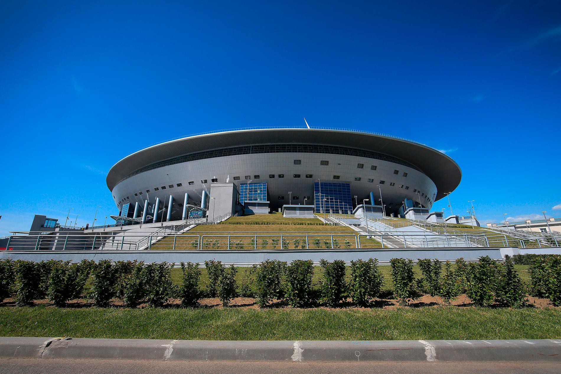 Zenit Arena är äntligen klar.