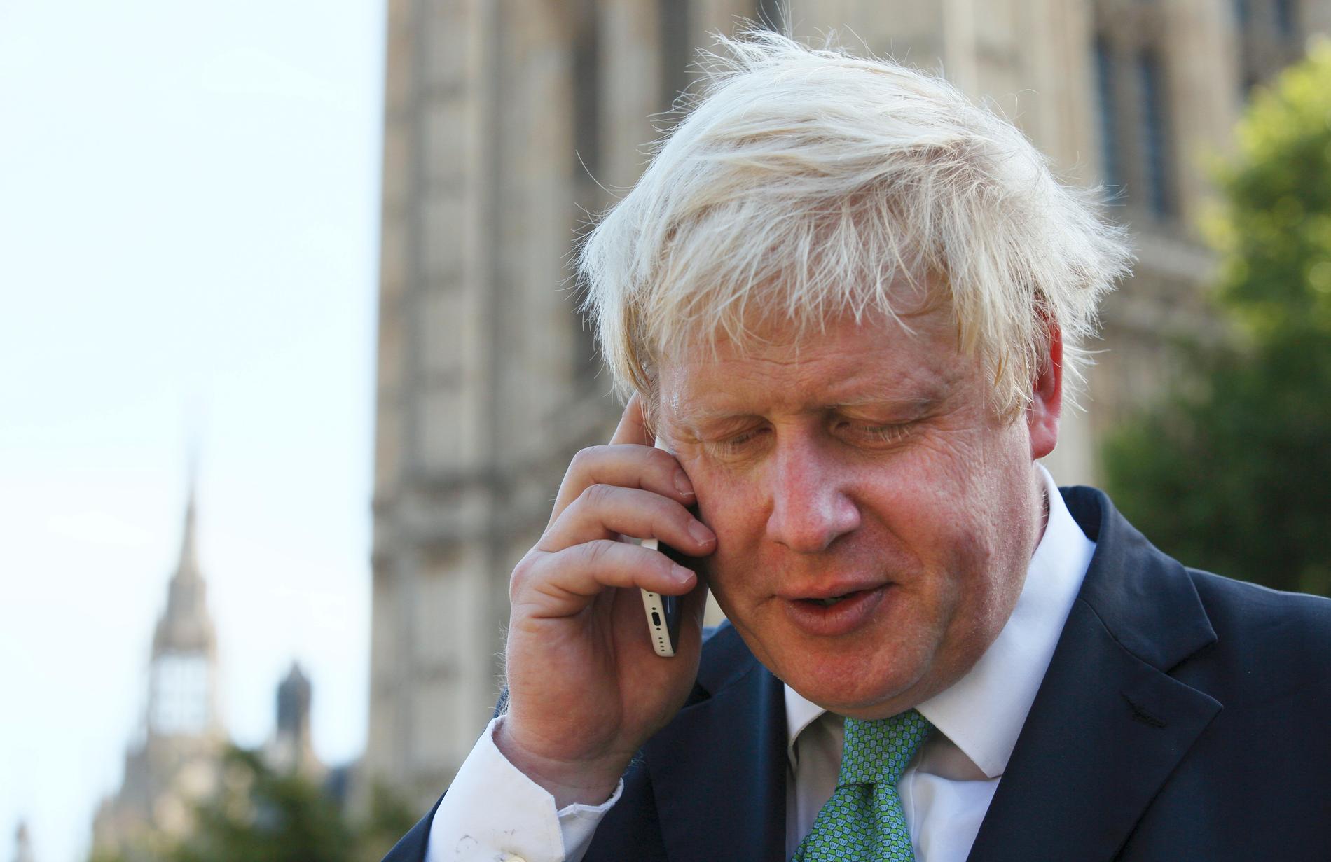 Storbritanniens premiärminister Boris Johnson. 