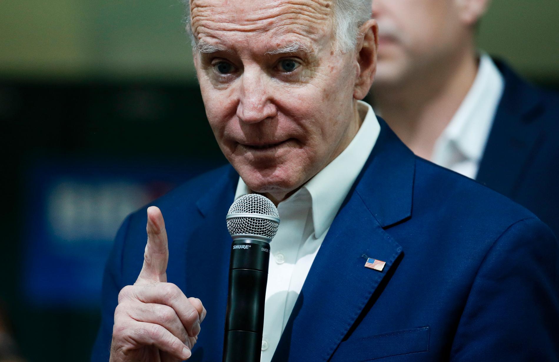 Joe Biden, före detta vicepresident till Barack Obama, är en av de tre som toppar opinionsmätarna. 