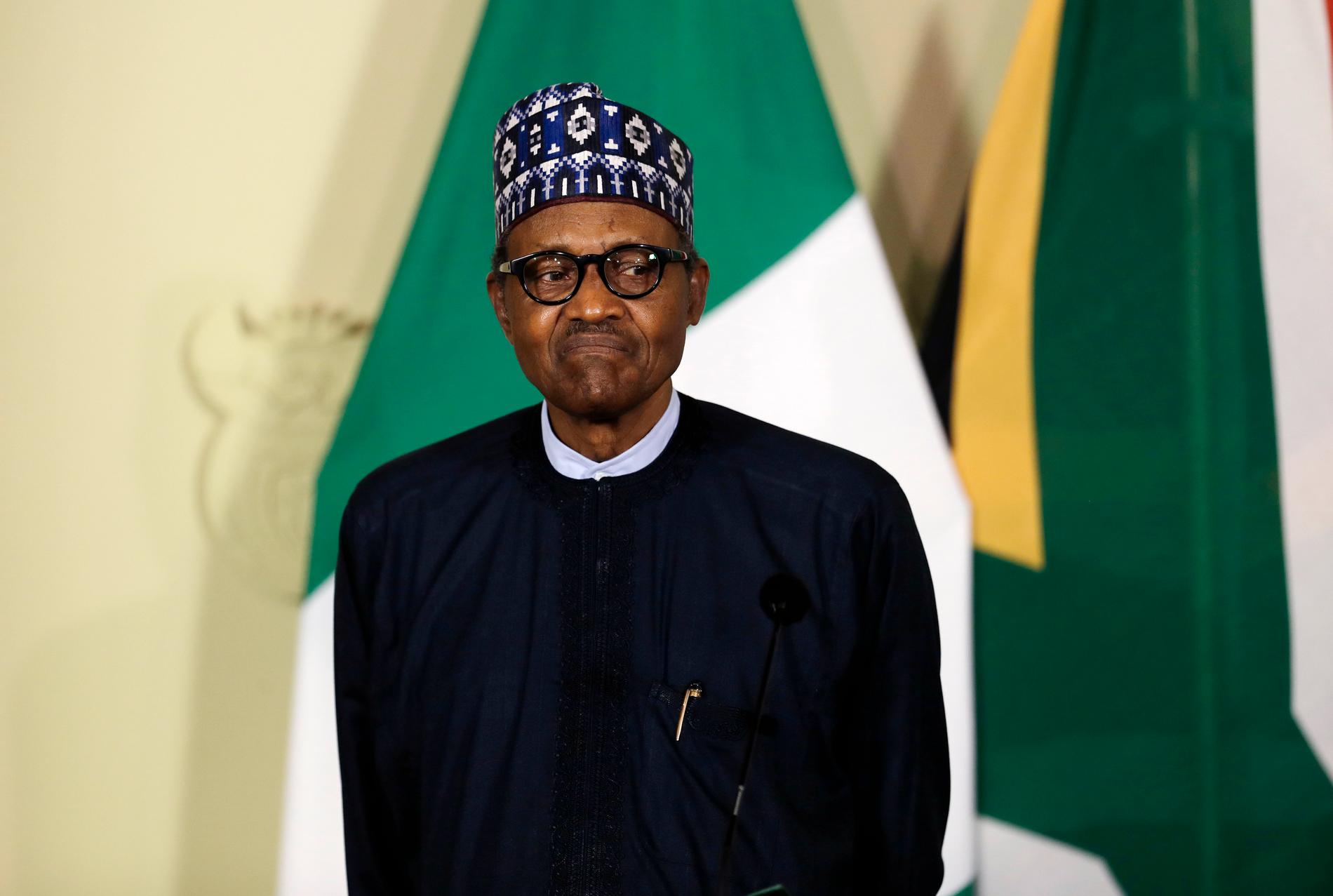 Muhammadu Buhari är Nigerias president. Arkivbild.