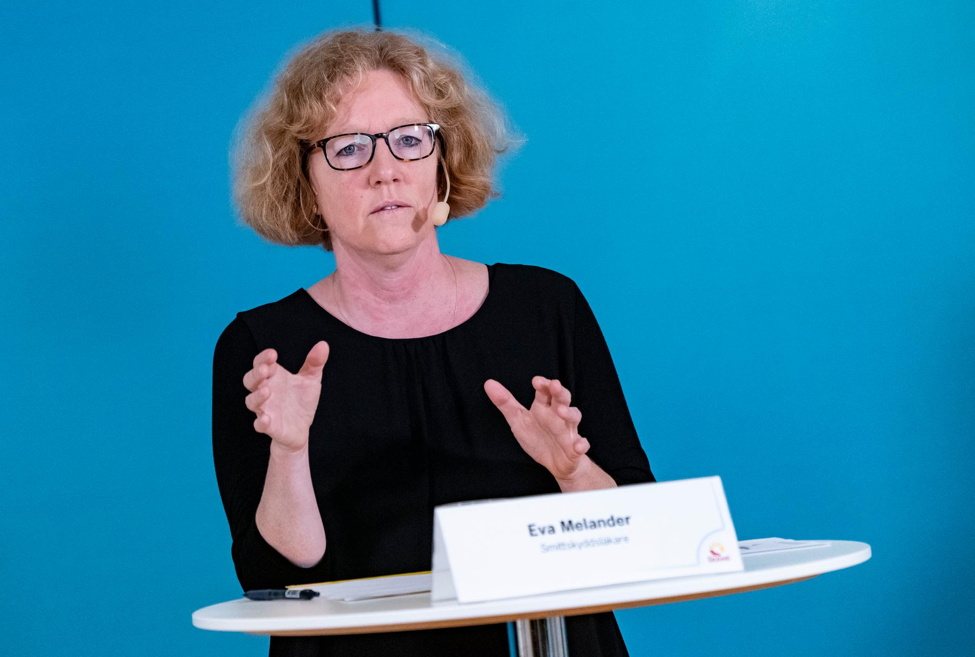Eva Melander, Skånes smittskyddsläkare. Arkivbild.