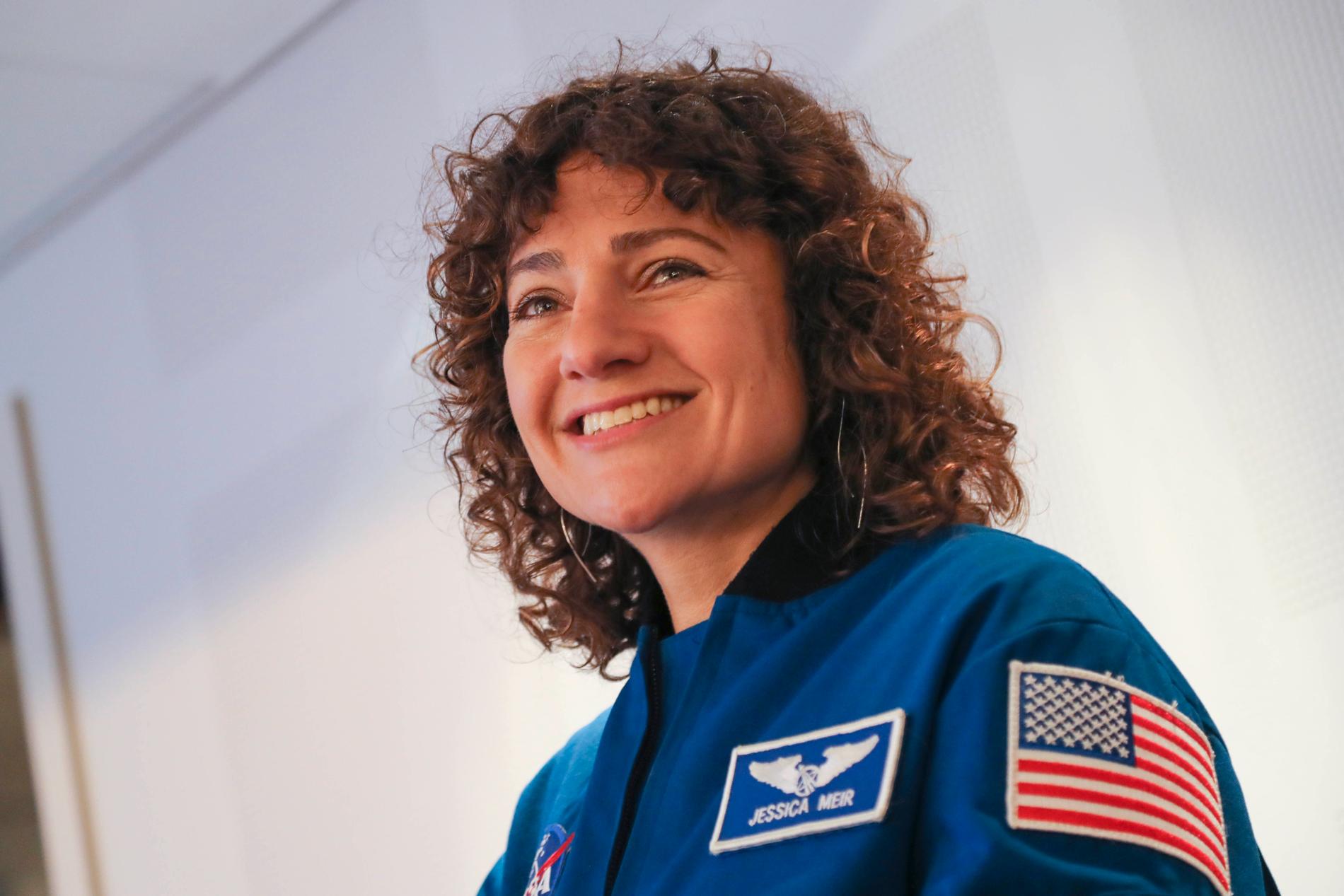 Jessica Meir, svensk astronaut. 