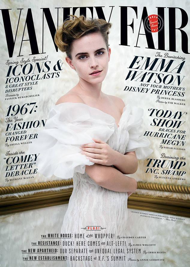 Emma Watson på Vanity Fair-omslaget.