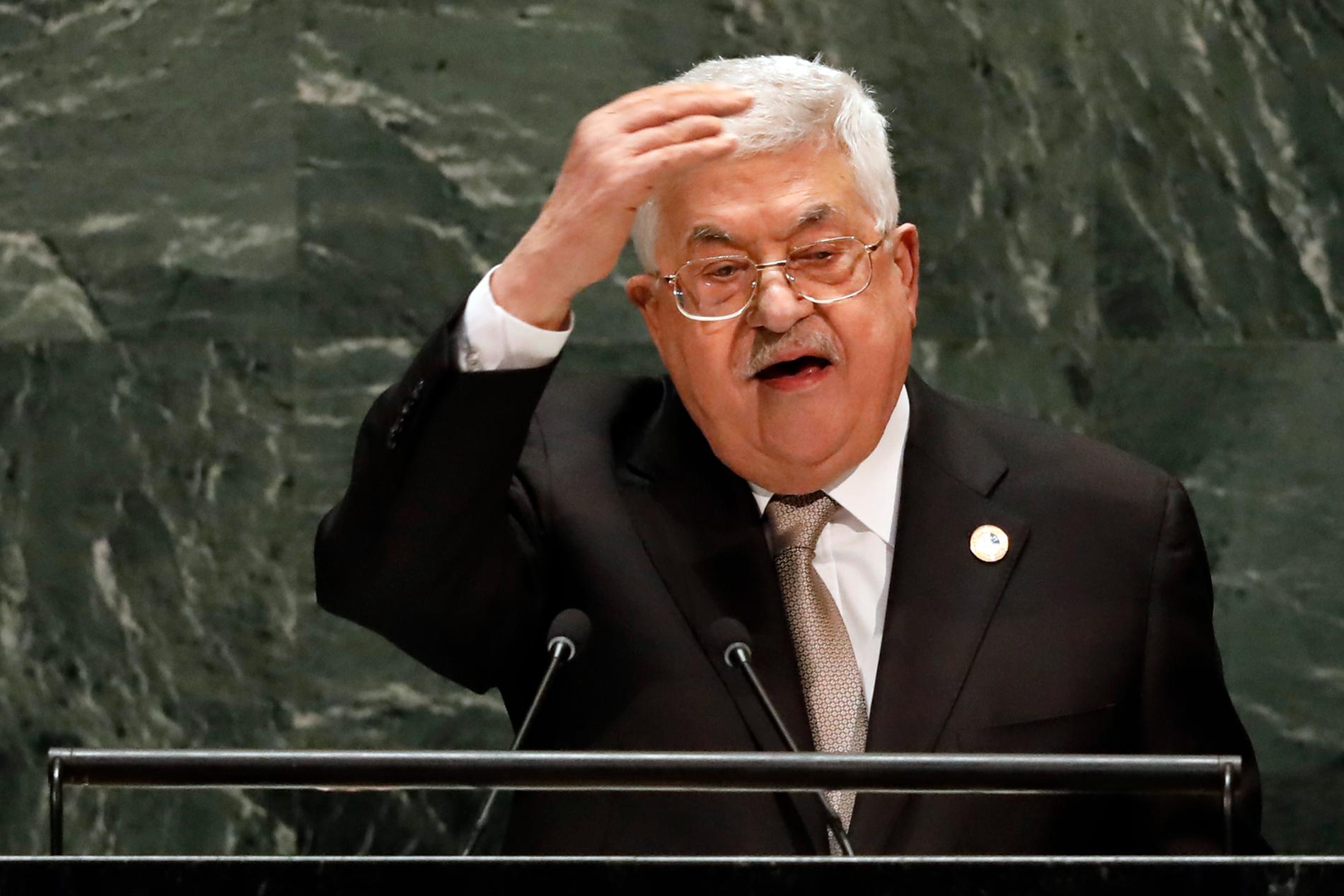Mahmoud Abbas är skeptisk inför Trumps ”historiska” fredsplan.