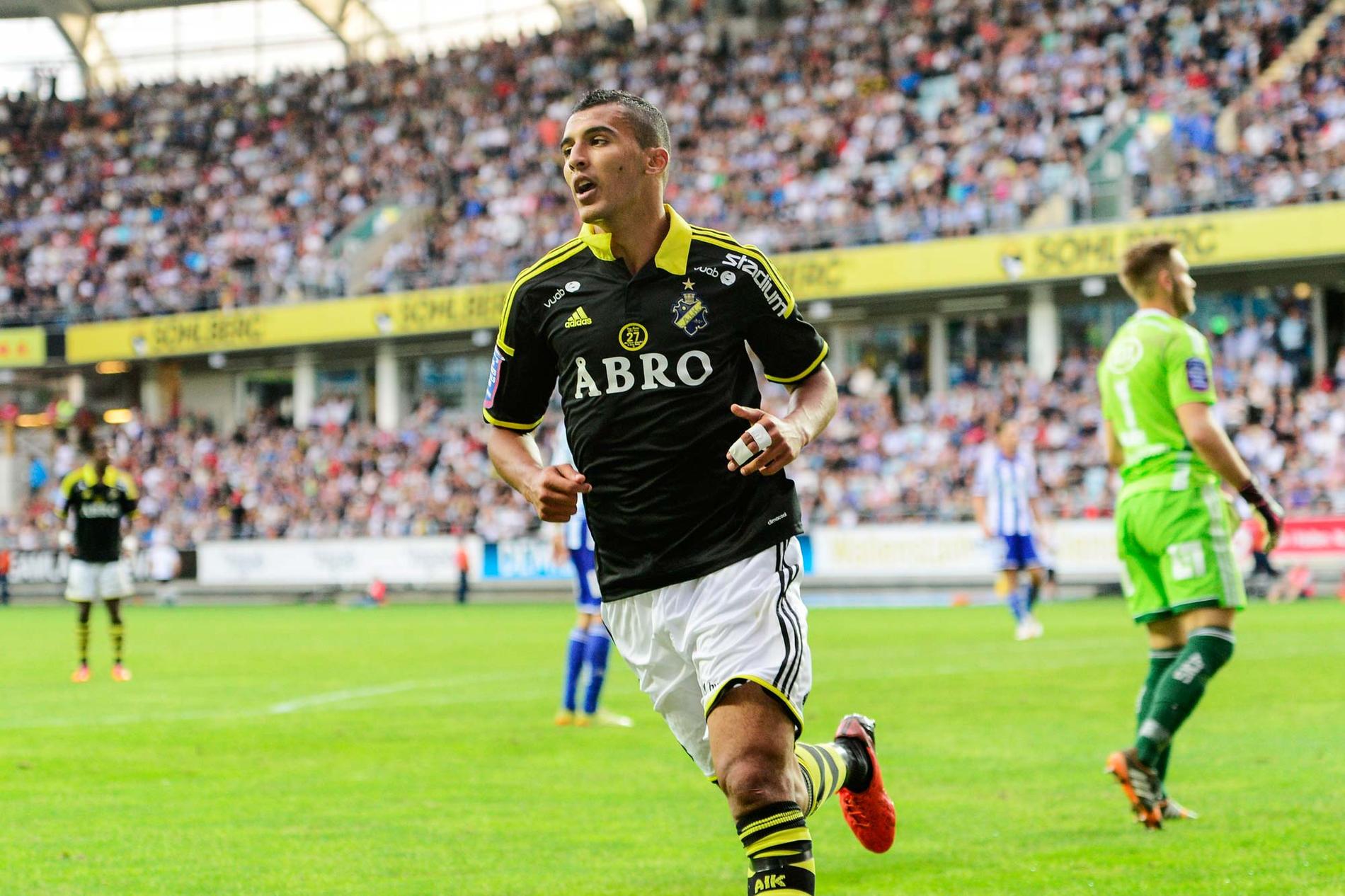 AIK:s Nabil Bahoui.