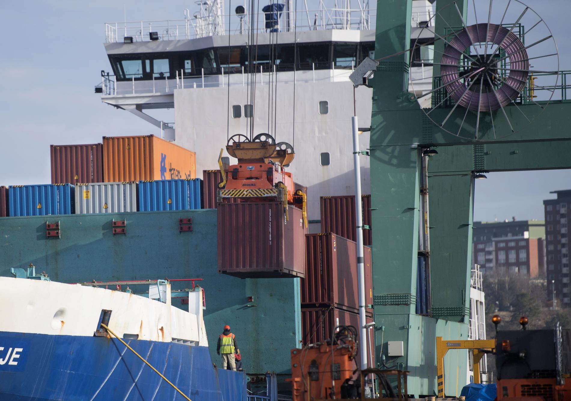 Containerpriserna har blivit sju gånger högre till följd av coronapandemin. 