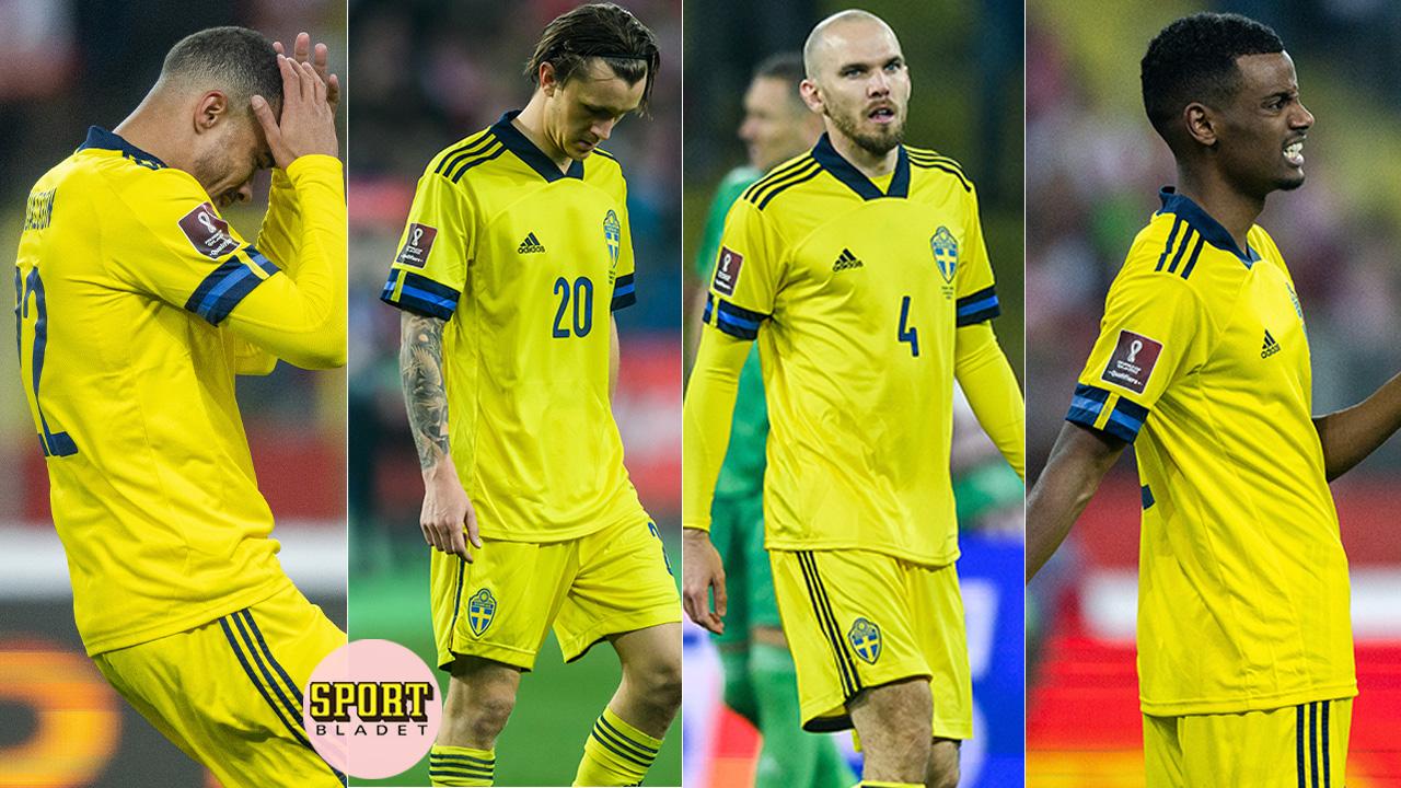 Sverige missar fotbolls-VM i Qatar 2022