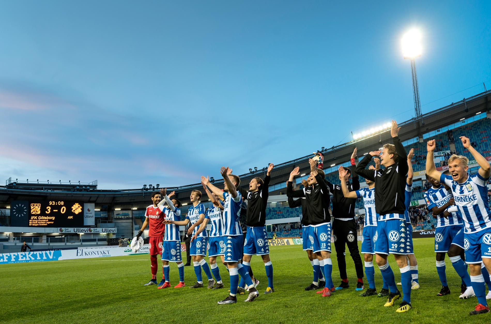 IFK Göteborg kan jubla över nytt publikrekord – utan att ens ha spelat match. Arkivbild.