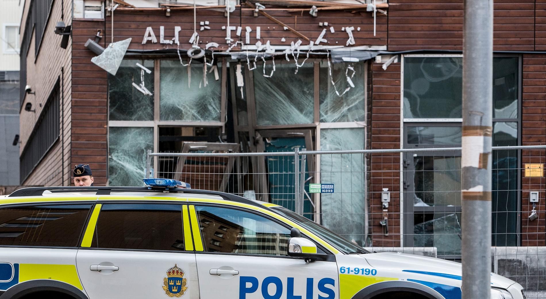 Rättscentrum i Malmö har utsatts för flera sprängdåd, bland annat i november 2014. Arkivbild
