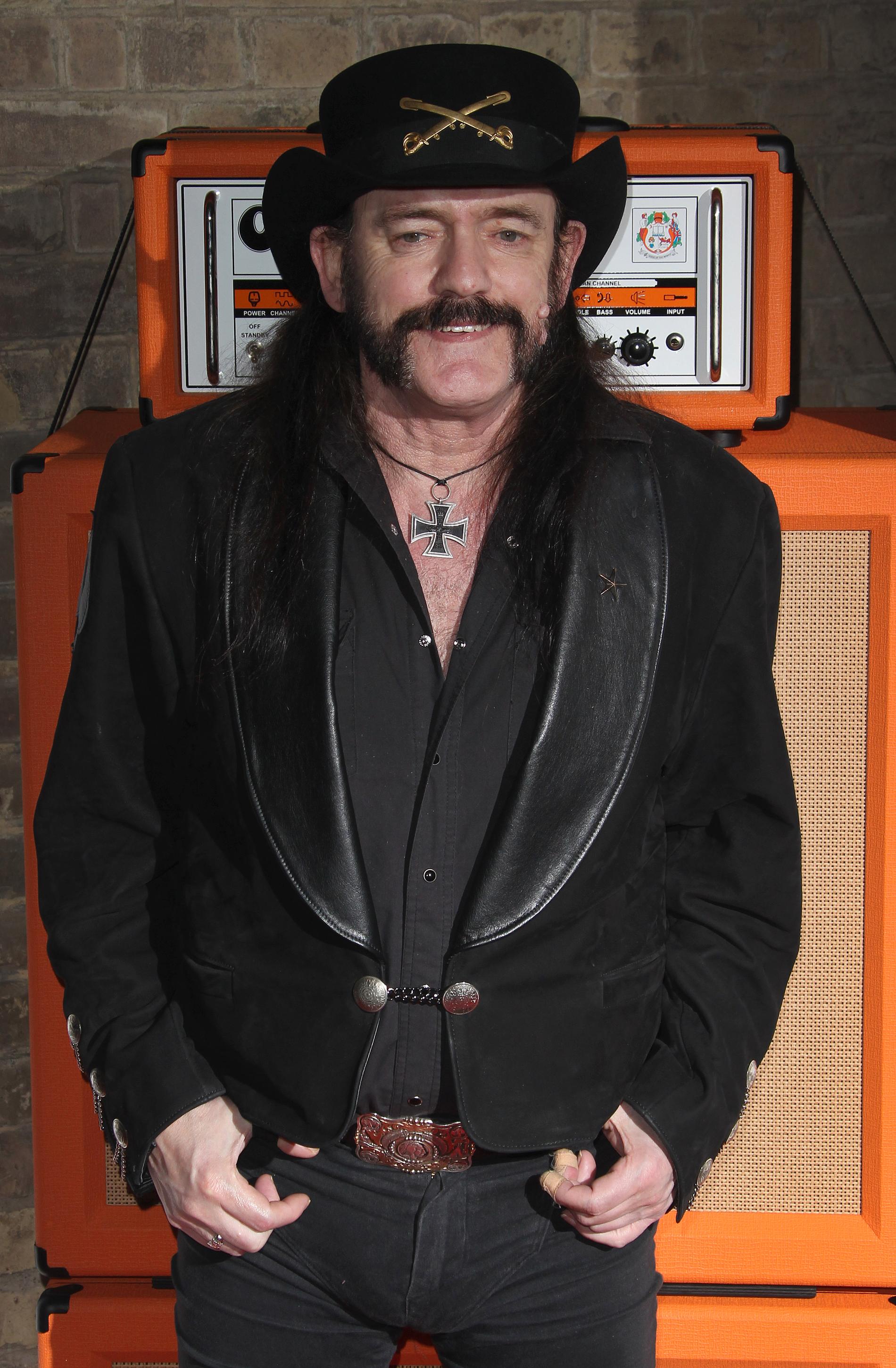 Lemmy Kilmister, Motörhead vid Classic Rock Roll Of Honour Awards i London 2012.