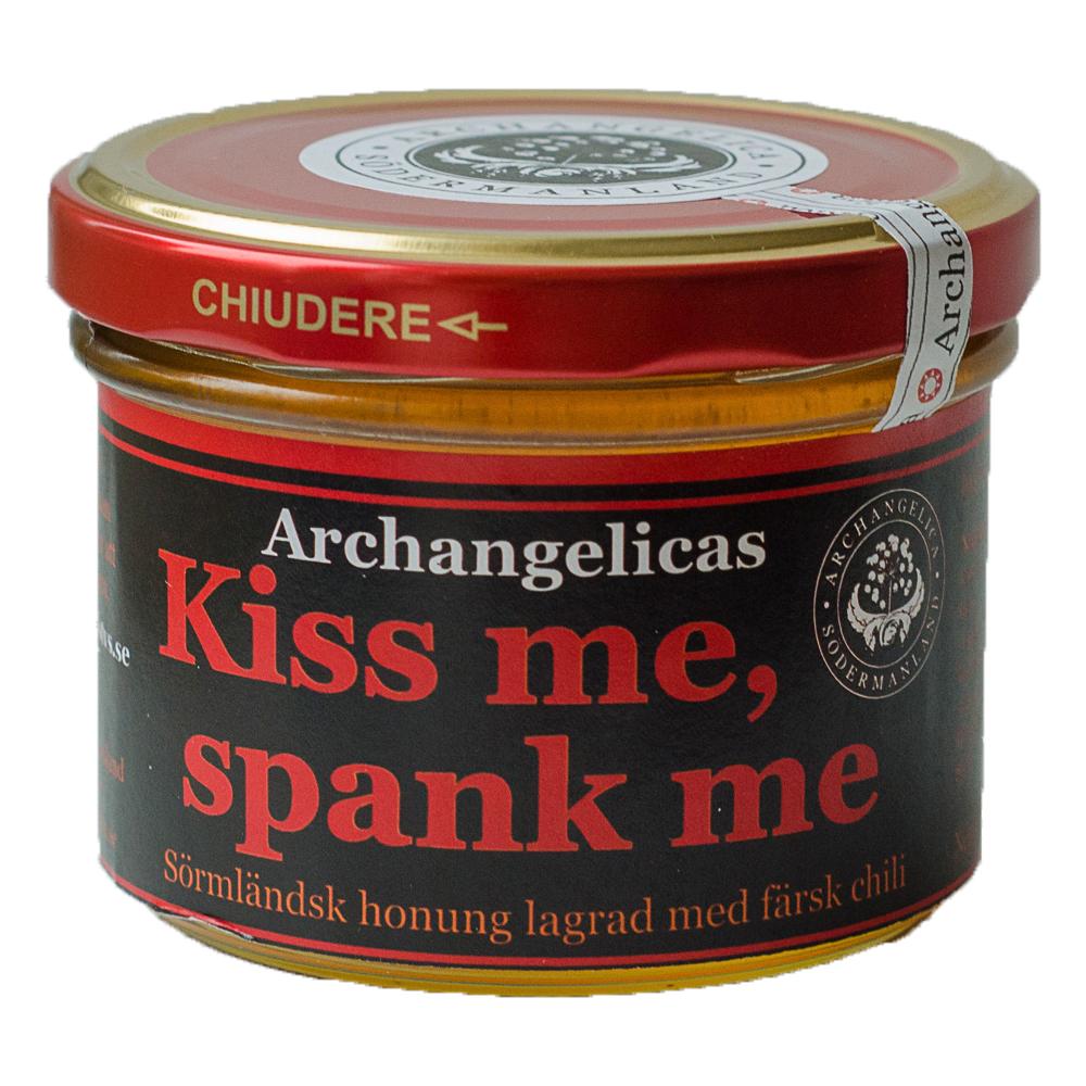 Den olämpliga produkten var hans chilihonung, med namnet ”Kiss me – spank me”.