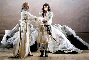 Från sommarens enda operaproduktion på Drottningholmsteatern, Rameaus "Zoroastre".