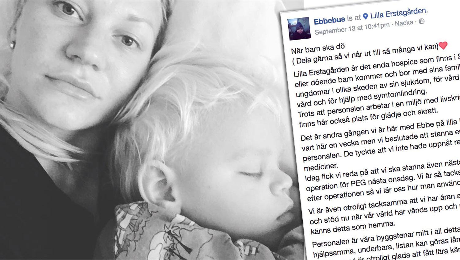 Niina Jämsén Tingströms inlägg har delats nästan 2 000 gånger på Facebook.