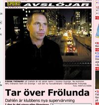 Sportbladet.se 22 mars.