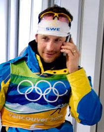 Anders Södergren ringde till sin fru direkt efter guldet.