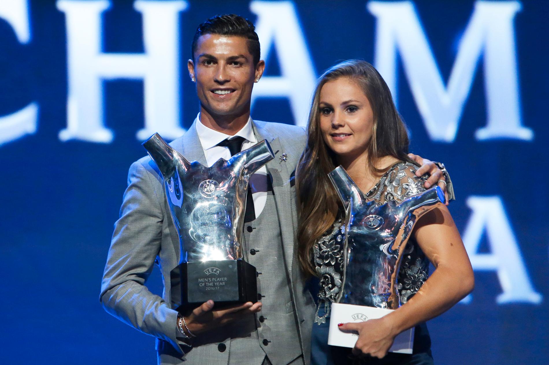 Ronaldo och Martens utsedda till ”årets spelare” av Uefa