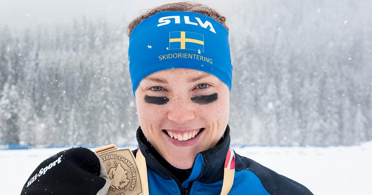 Tove Alexandersson vann också EM-medaljer i februari. 