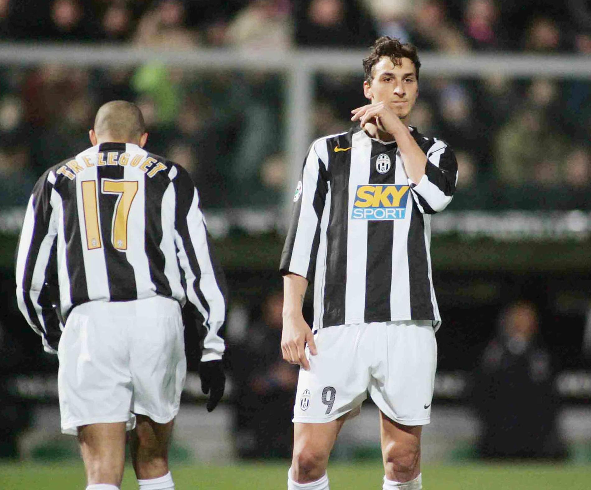 Zlatan hade Moggi som chef under sin tid i Juventus.
