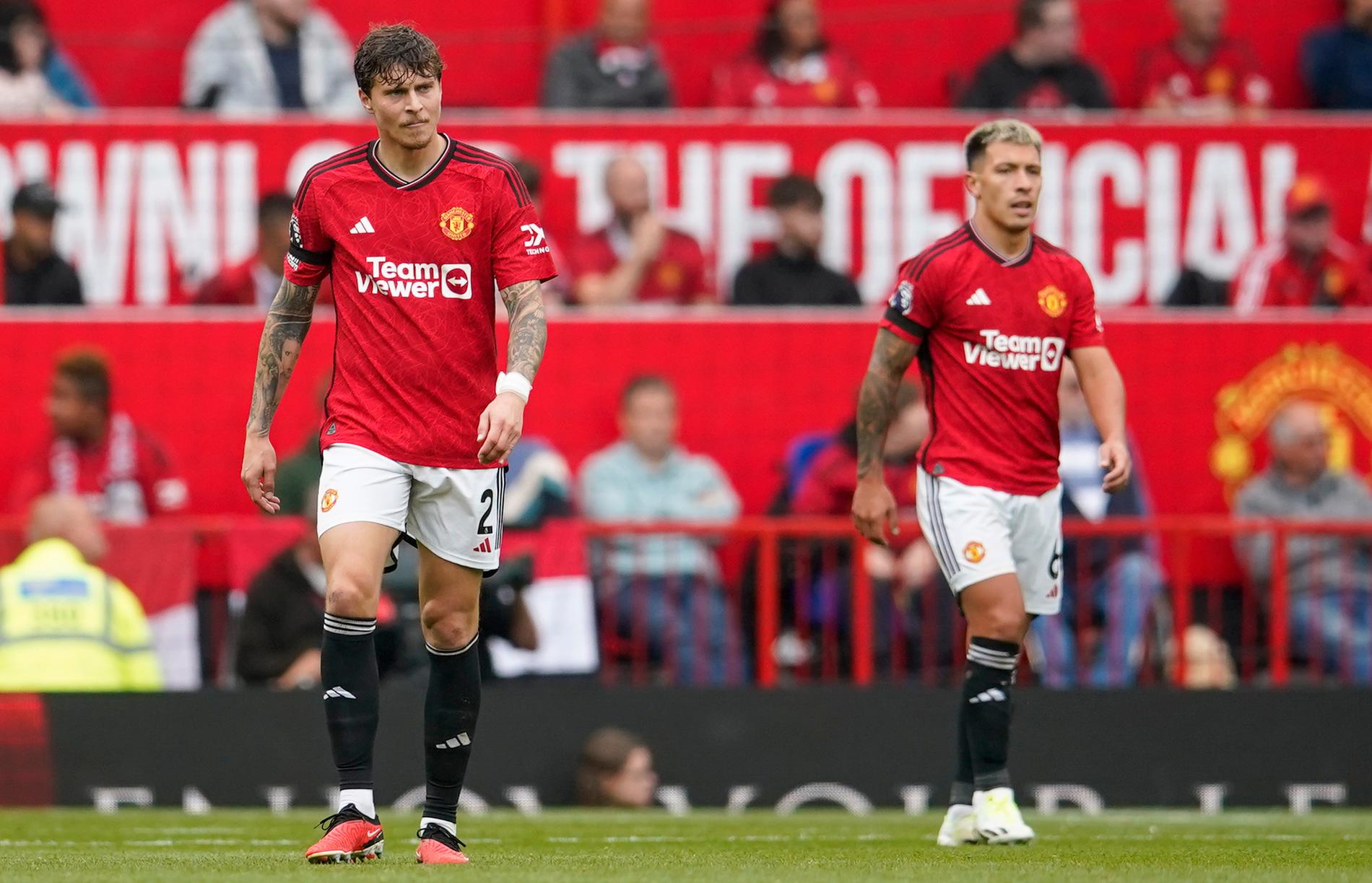 Lindelöf och Martinez hamnade i en dispyt efter matchen mot Brighton.