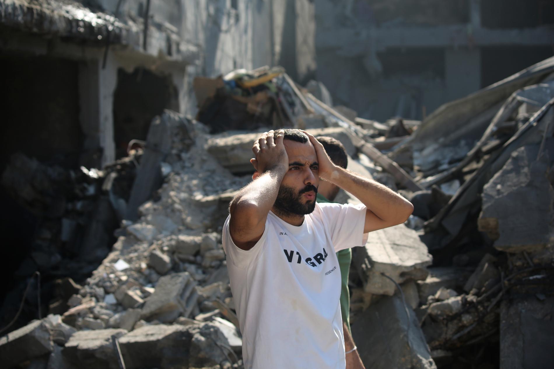 Kriget mellan Hamas och Israel har pågått sedan oktober i fjol.