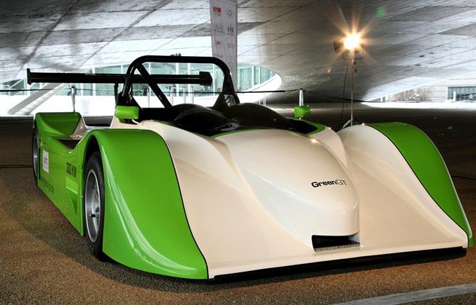 Green GT:s Le Mans-prototyp.