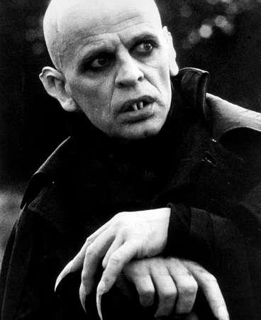 Klaus Kinski ur "Nosferatu - nattens vampyr.