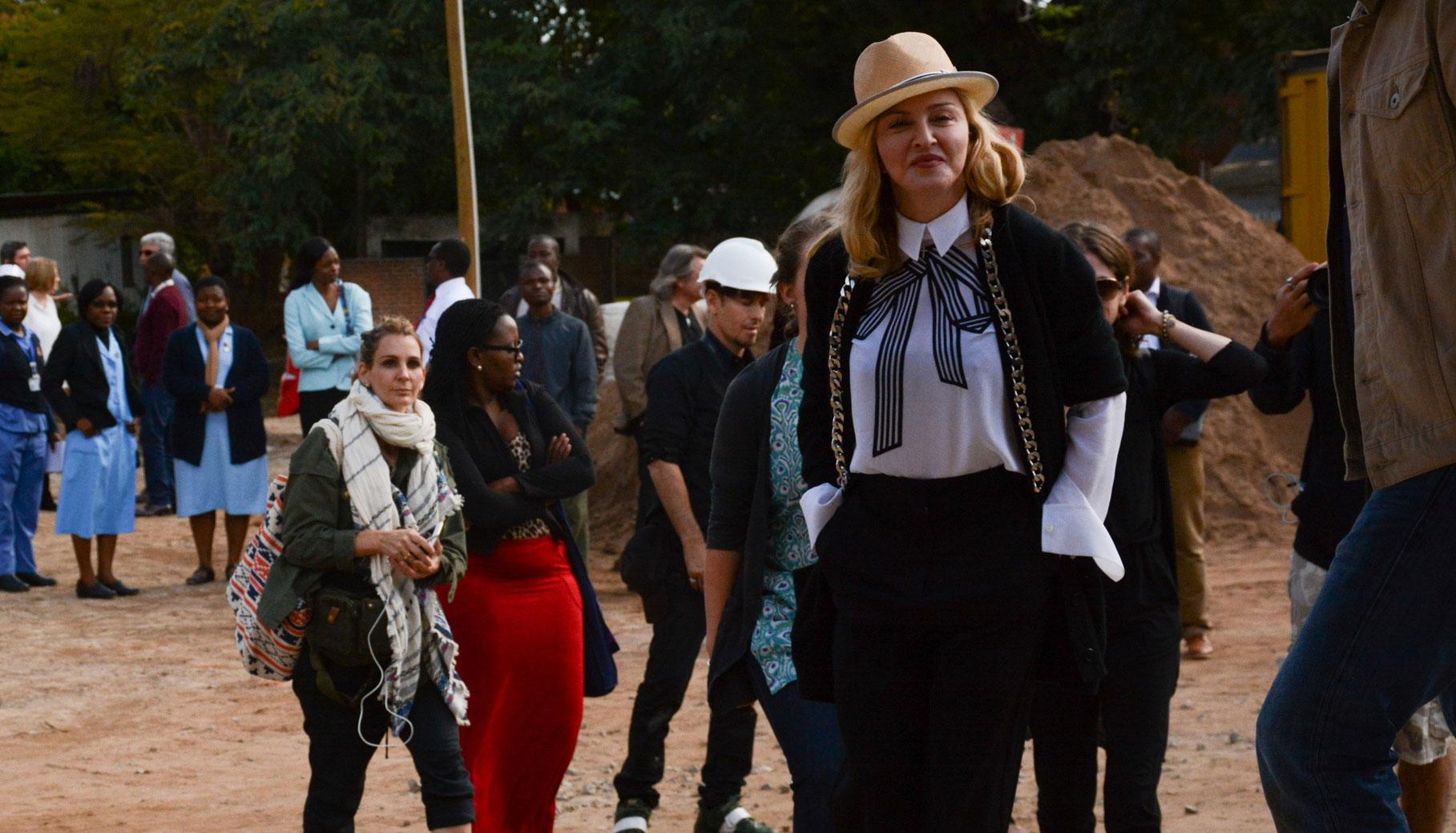 Madonna i Malawi.