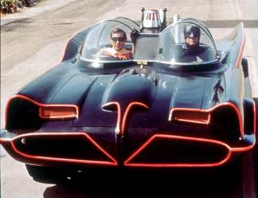 Batmans bil från den klassiska tv-serien...