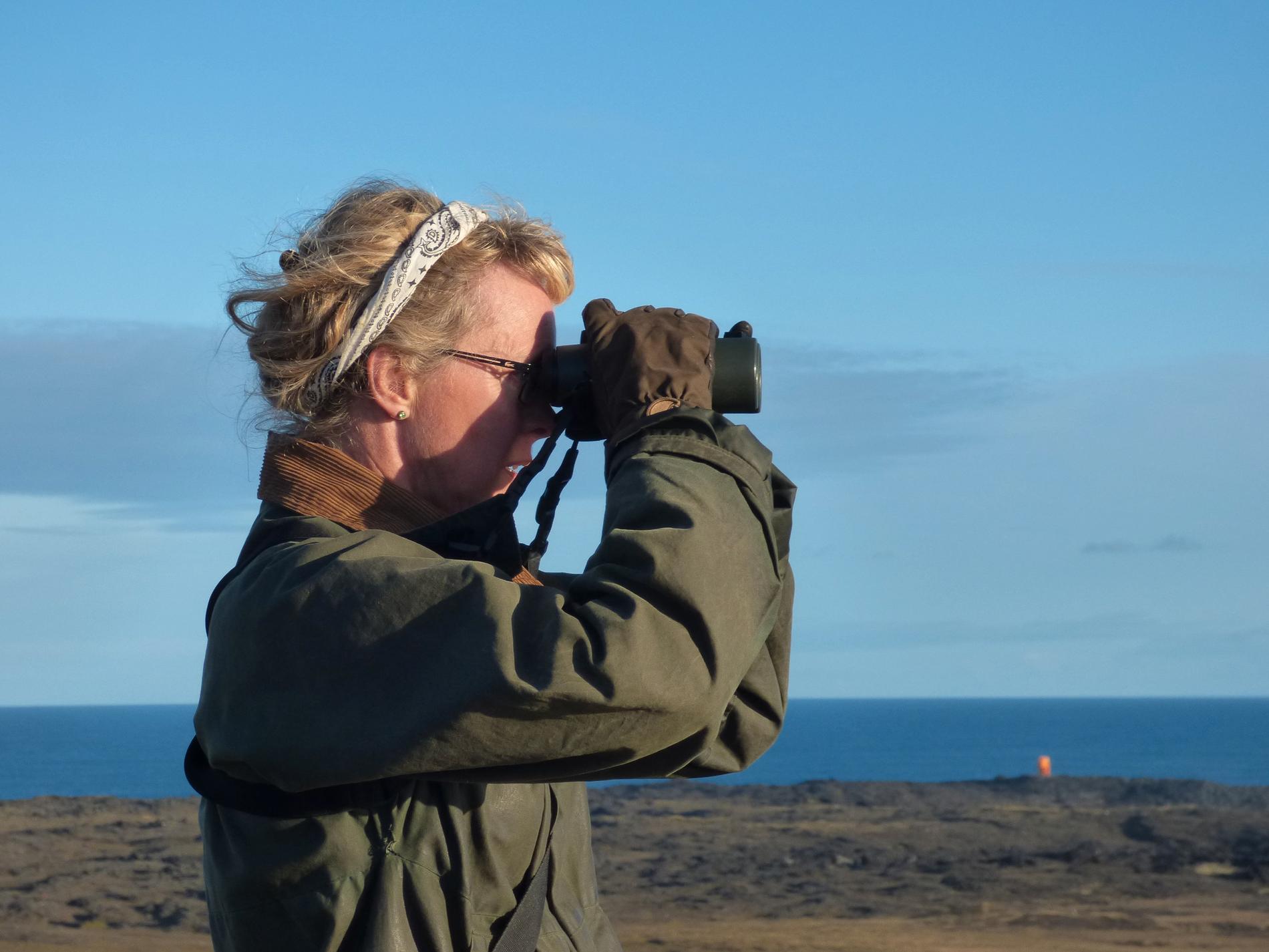 Lotta Berg valdes nyligen till ordförande för Sveriges ornitologiska förening – Birdlife Sverige.