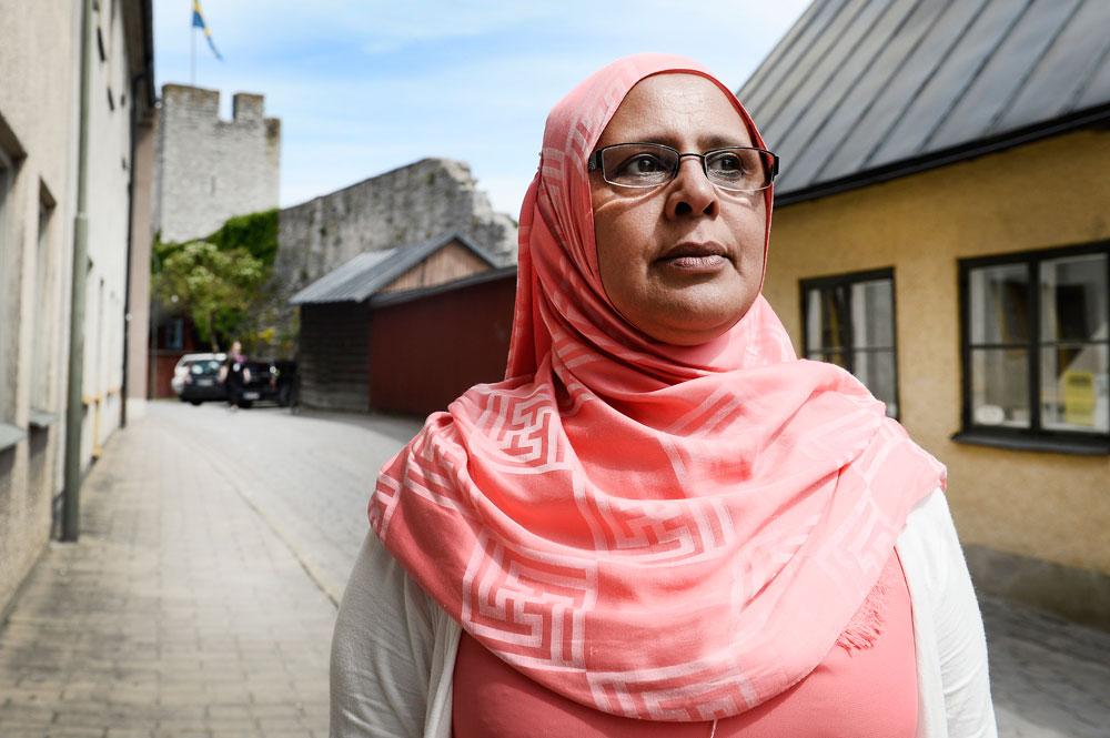 Aisha Mussagaas hotades av nazister från svenskarnas parti under Almedalsveckan.