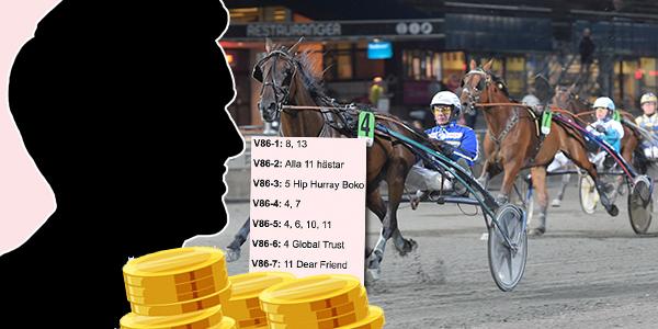 Mannen i Skåne vann 22,6 miljoner kronor.