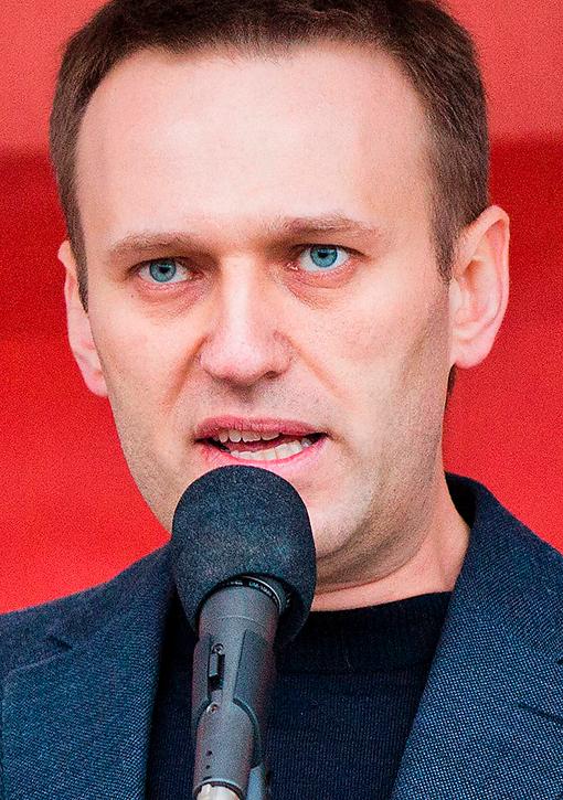 OppositionsledarenAleksej Navalnyj.
