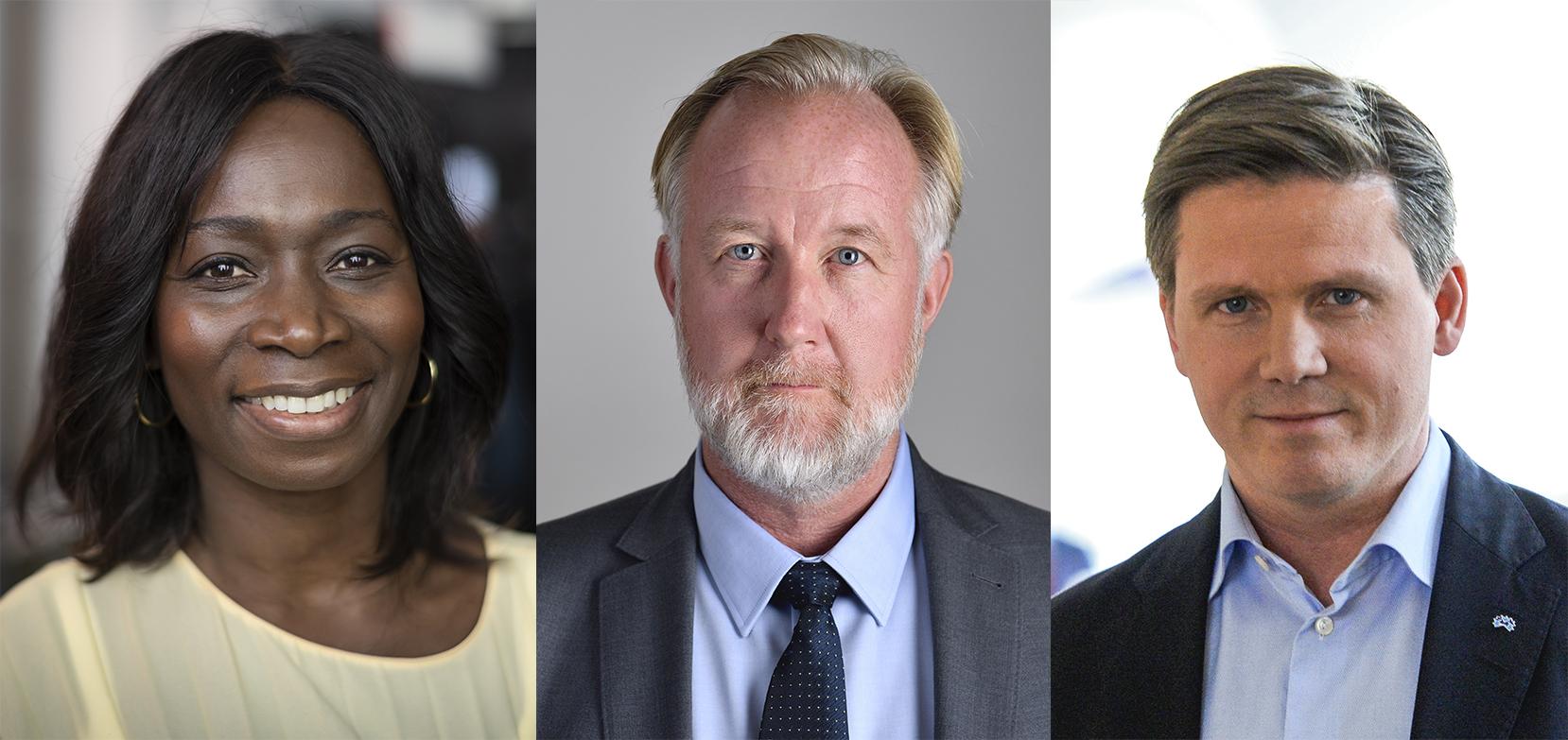 Nyamko Sabuni, Johan Pehrson och Erik Ullenhag vill alla ta över Liberalerna efter Jan Björklund. Arkivbild.