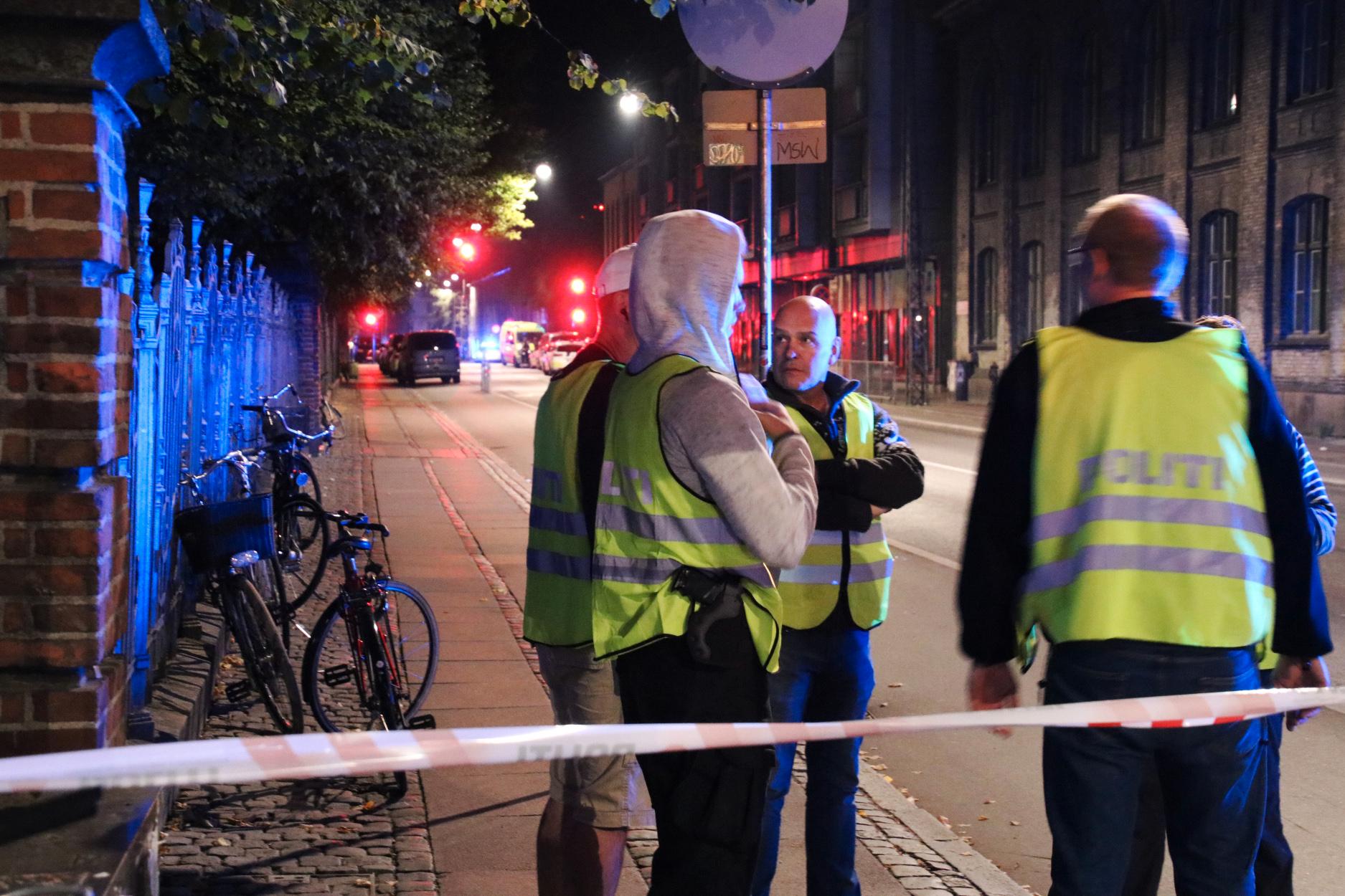 En person har skjutits i Köpenhamn.