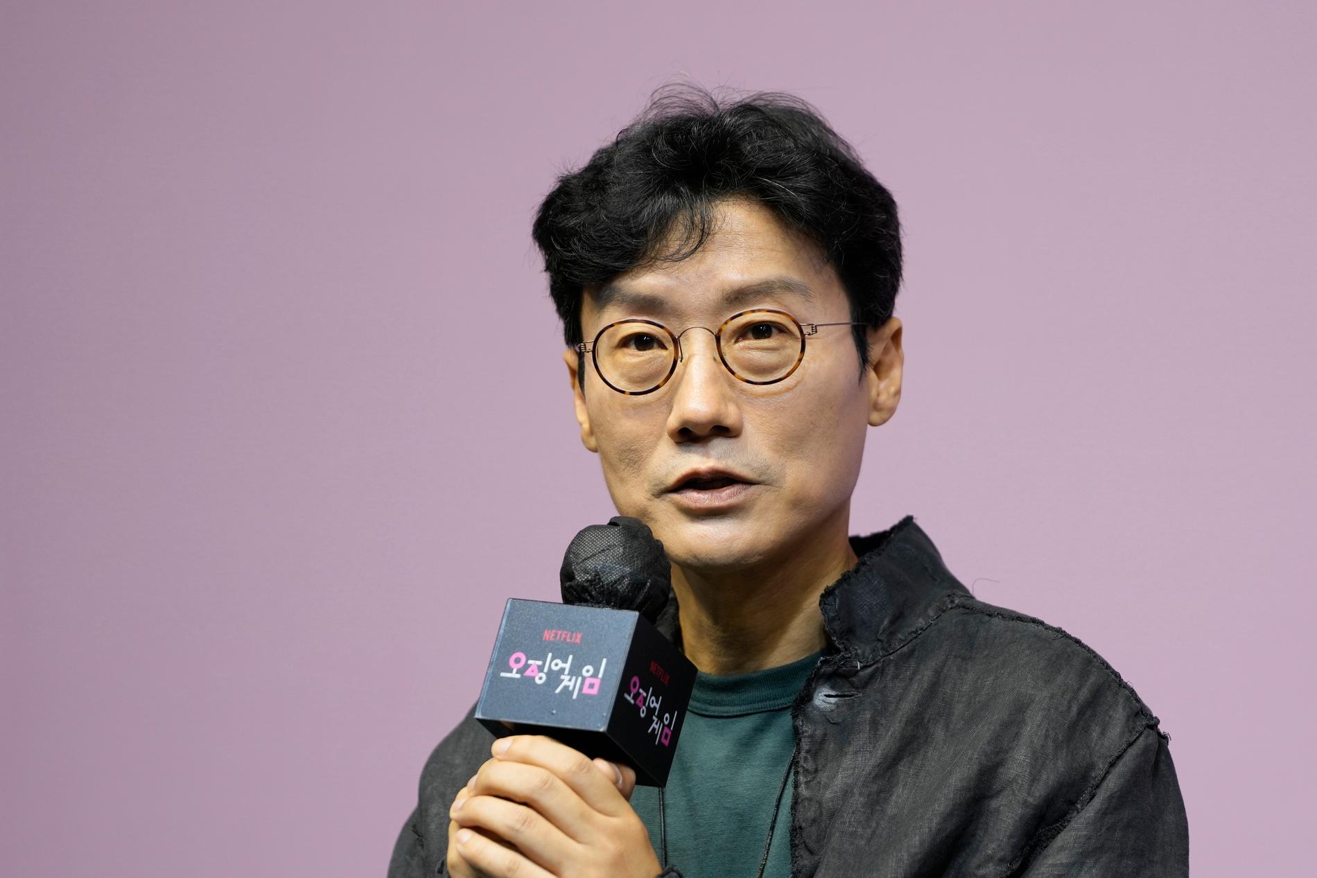 "Squid game"-skaparen Hwang Dong-hyuk avslöjar detaljer om den nya säsongen. Arkivbild.