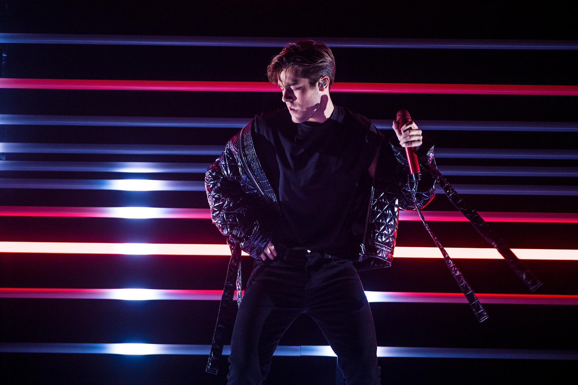 Benjamin Ingrosso i Melodifestivalens final