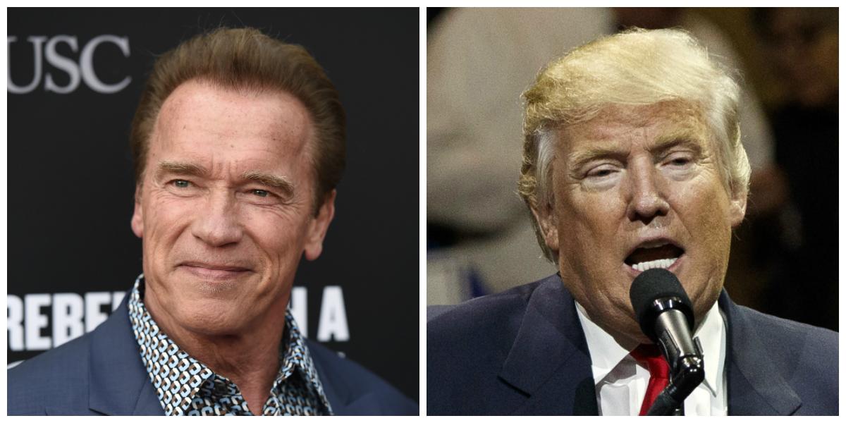 Arnold Schwarzenegger tar ställning mot nazism i ett hyllat videoklipp.