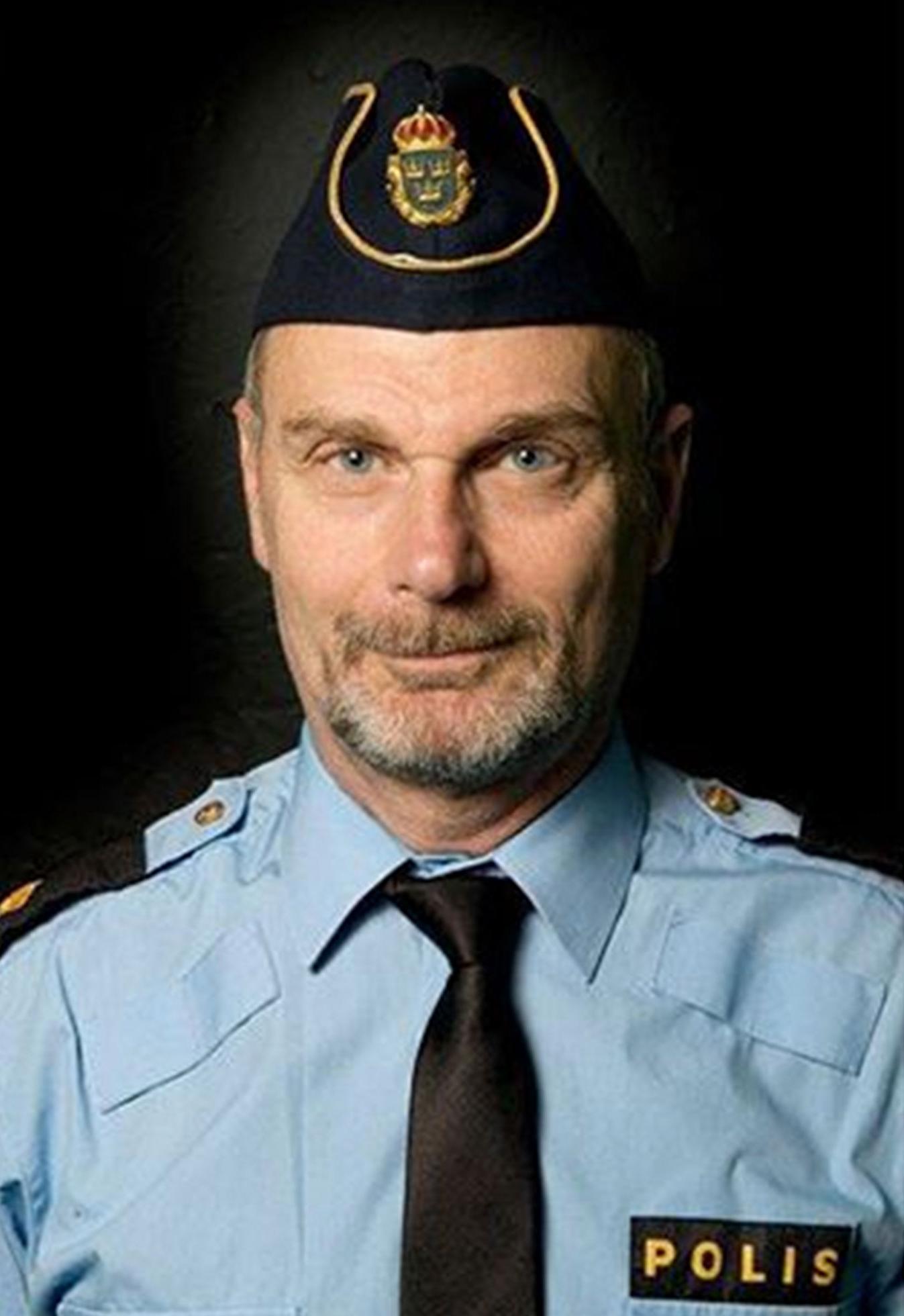 Göran Stanton på polisens hatbrottsgrupp.